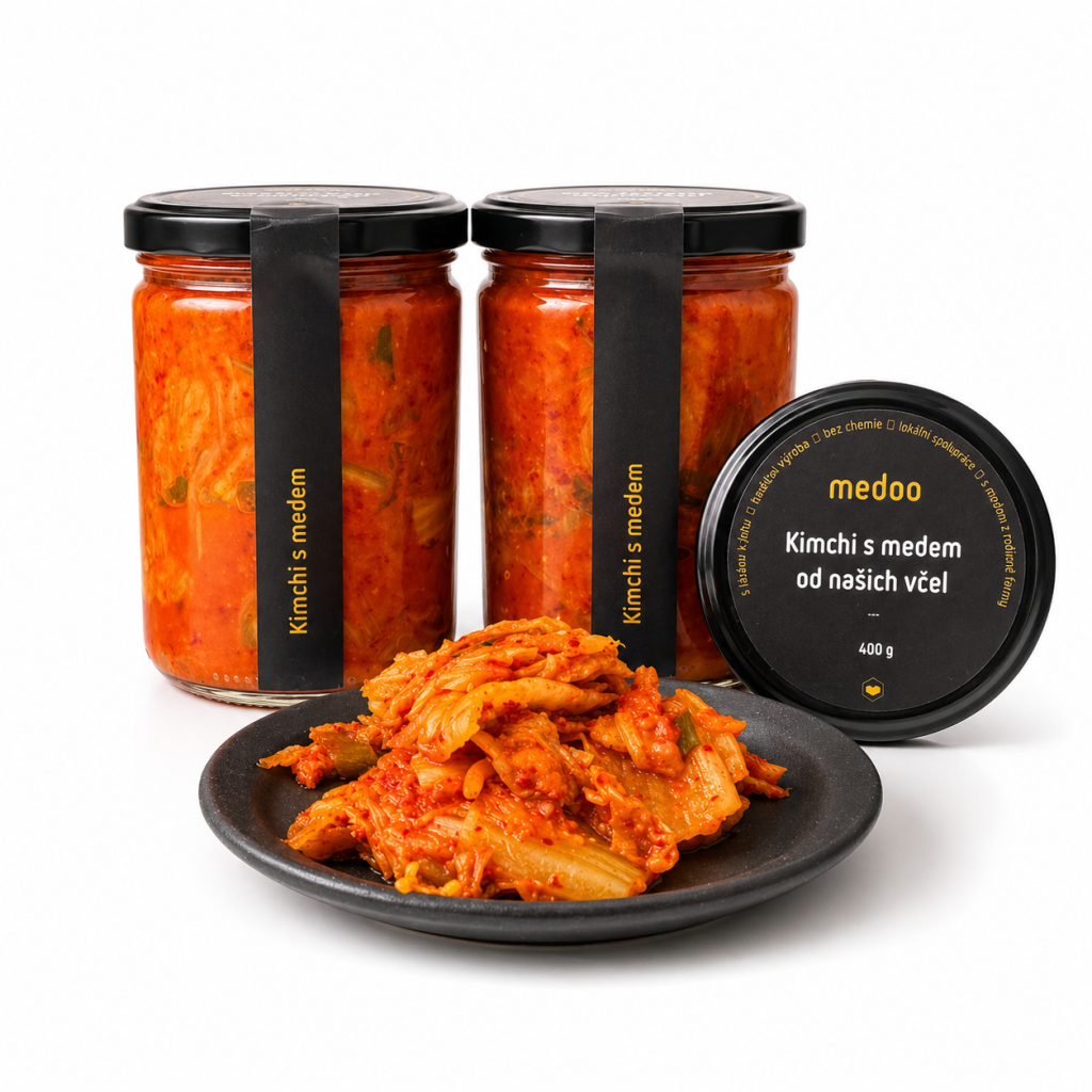 Kimchi s medem od našich včel 400g