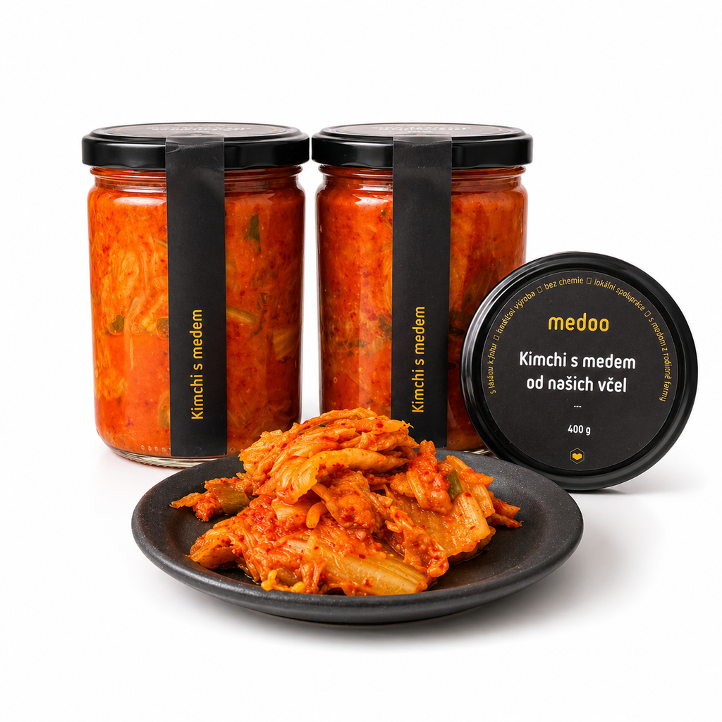 Kimchi s medem od našich včel 400g