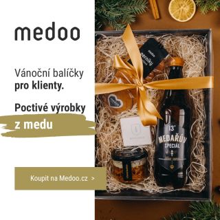 Firemní dárky, které chutnají! Naše medové produkty potiskneme vašimi logy a zabalíme je do dárkových balíčků. Gurmánské...